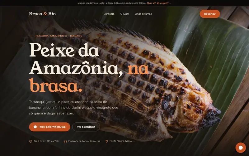 Brasa & Rio — Restaurantes